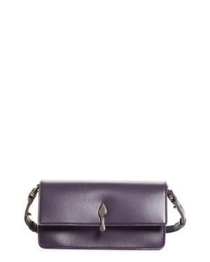 Christian Louboutin Mini Bettina Leather Crossbody Bag - Purple