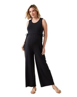 Ingrid & Isabel The Limitless Maternity Knit Jumpsuit - Black