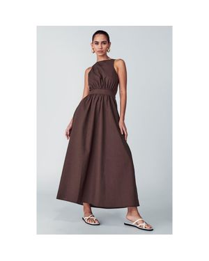 Willa Liliana Dress - Brown