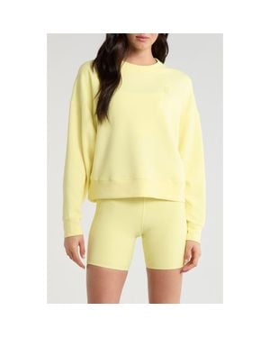 Rhone Dreamglow Crewneck Sweatshirt - Yellow