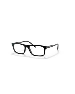 Arnette 52Mm Rectangle Optical Glasses - Black