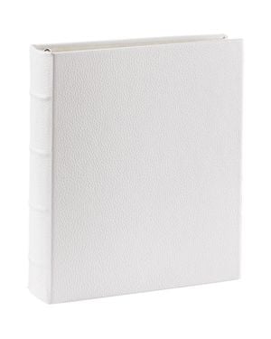 Graphic Image Large 3-Ring Clear Pocket Album - White