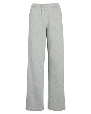 Beyond Yoga Luxe Fleece Straight Leg Sweat Pants - Gray