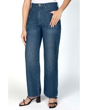 Nelle Atelier The Maddy Petite Relaxed Straight Leg Jean - Blue