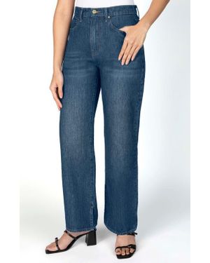 Nelle Atelier The Maddy Petite Relaxed Straight Leg Jean - Blue