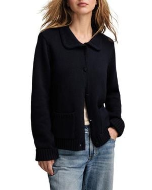 Lucky Brand Cotton Cardigan - Blue
