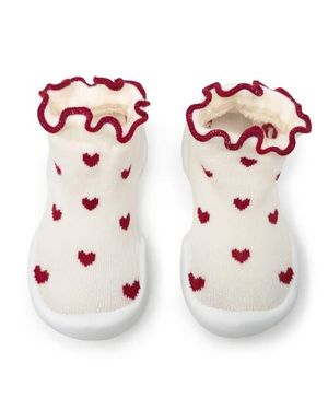Komuello Toddler Girl Sock Shoes - Pink