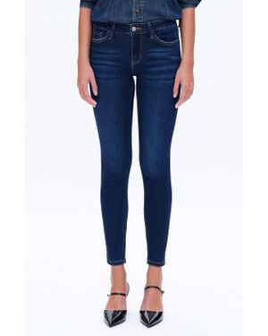 Bayeas Ankle Skinny Jeans - Blue