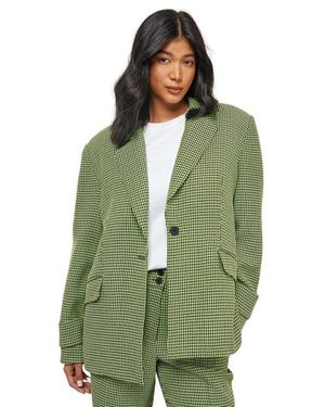 Warehouse Vented Back Blazer - Green