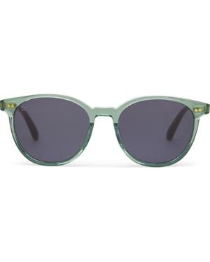 TOMS Bellini 52Mm Round Sunglasses - Blue