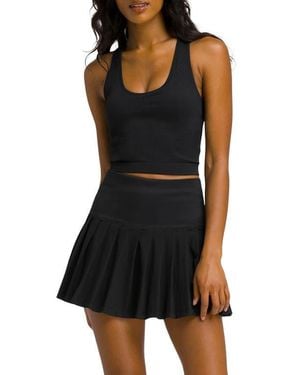 Wilson Midtown Pleated Tennis Skort - Black