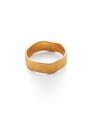 Monica Vinader Siren Muse Band Ring - Orange