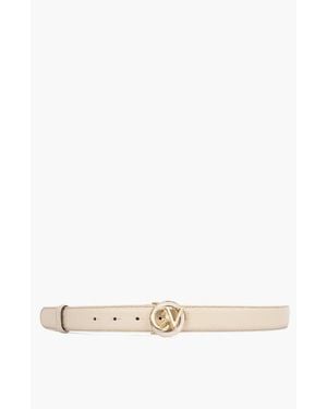Cavalinho Signature Cv By 618 Leather Belt - Natural