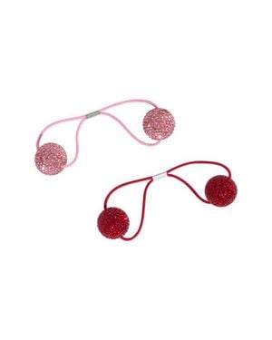 Kitsch 2-Pack Bubble Hair Ties (Limited Edition) - Red