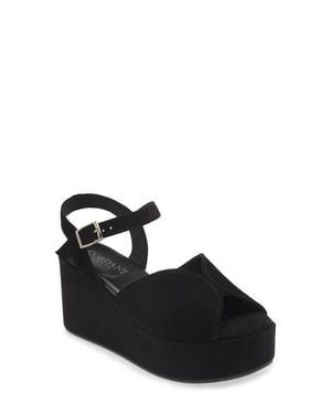 Cordani Jenna Platform Wedge Sandal - Black