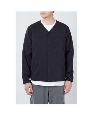 Snow Peak Flexible Insulated Water Repellent Cardigan Jacket - Blue