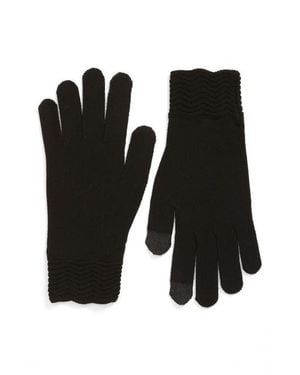 Seymoure Gloves Tech Gallery Wool Gloves - Black