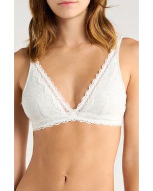 Free People Intimately Fp Oh My Darling Plunge Bralette - Multicolor