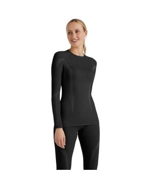 FALKE Wool Tech Base Layer Top - Black
