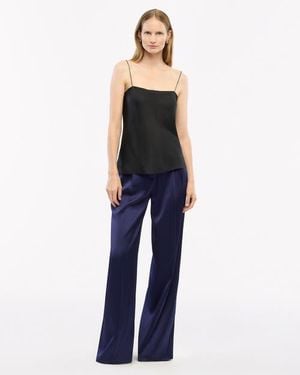 Another Tomorrow Silk Camisole - Blue