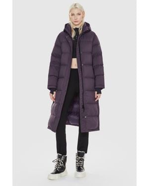 Orolay Puff-O Long Down Puffer Jacket - Blue