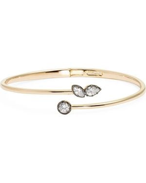 Nordstrom Georgian Cubic Zirconia Cuff Bracelet - Metallic