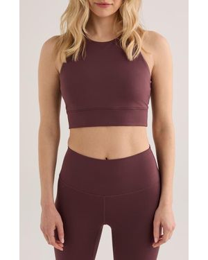 Varley Bea Freesoft Racerback Bralette - Purple