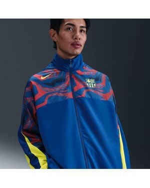 Nike Barcelona Special Edition Street Woven Full-Zip Jacket - Blue