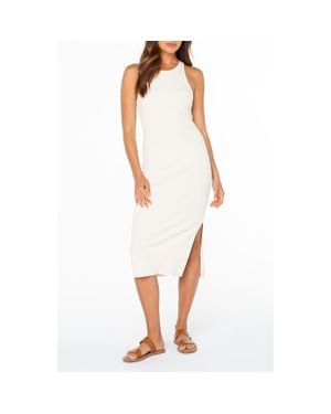 Roxy Emilia Racer Tank Midi Dress - White