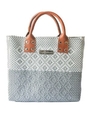 Tin Marin Large Woven Crossbody Bag - Multicolor