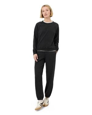Pact Organic Cotton Weekends Relaxed Sweatpant - Black