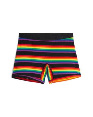 TOMBOYX 6-Inch No Fly Boxer Briefs - Multicolor