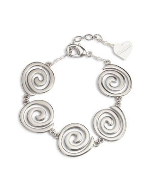 VIDAKUSH Swirl Bracelet - White