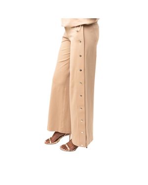 Izayla Sovana High Rise Snap Tear Away Pants - Natural