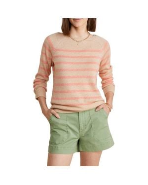 Vineyard Vines Cashere & Linen Boatneck Sweater - Green