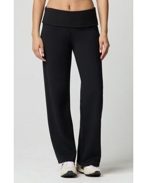 Florence By Mills Sport Sheen Foldover Pants - Black