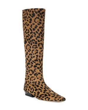 STAUD Wally Flat Knee High Boot - Brown