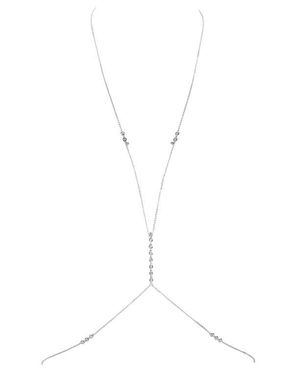 Lili Claspe Anais Body Chain - Metallic