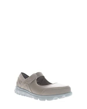Propet Onalee Mary Jane Flat - Gray