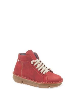 On Foot Touch Sneaker Boot - Red