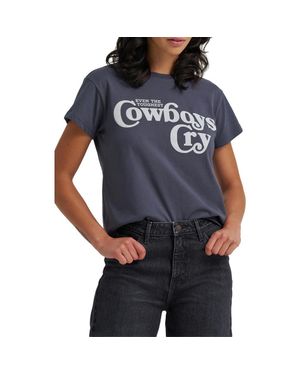 Wrangler Retro Graphic T-Shirt - Blue
