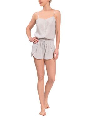 EVERYDAY RITUAL Ava Cotton Romper - Multicolor