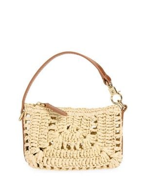 Madewell The Clip Strap Pouch - Metallic