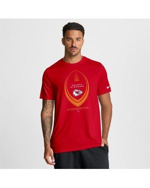 Nike Kansas City Chiefs Legend Icon Dri-Fit T-Shirt - Red