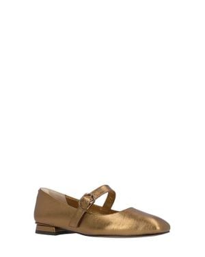 J. Reneé Faron Mary Jane Flat - Brown