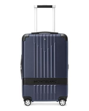 Montblanc #My4810 Cabin Trolley Compact Carry-On Spinner Luggage - Blue
