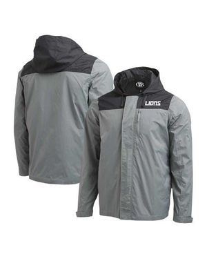 NFL X DARIUS RUCKER Collection By Fanatics Detroit Lions Domestic Full-Zip Windbreaker Jacket - Gray