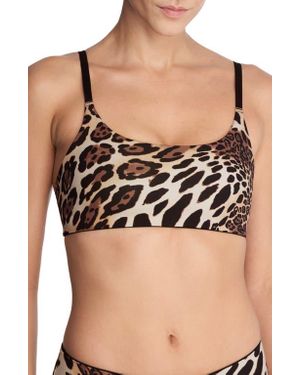 Natori Reversible Bikini Top - Black