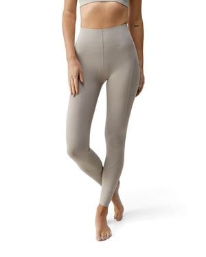 Børn Denise Performance High Rise Sport Legging - Natural