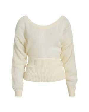 Solid & Striped The Dora Long Sleeve Knit Top - White